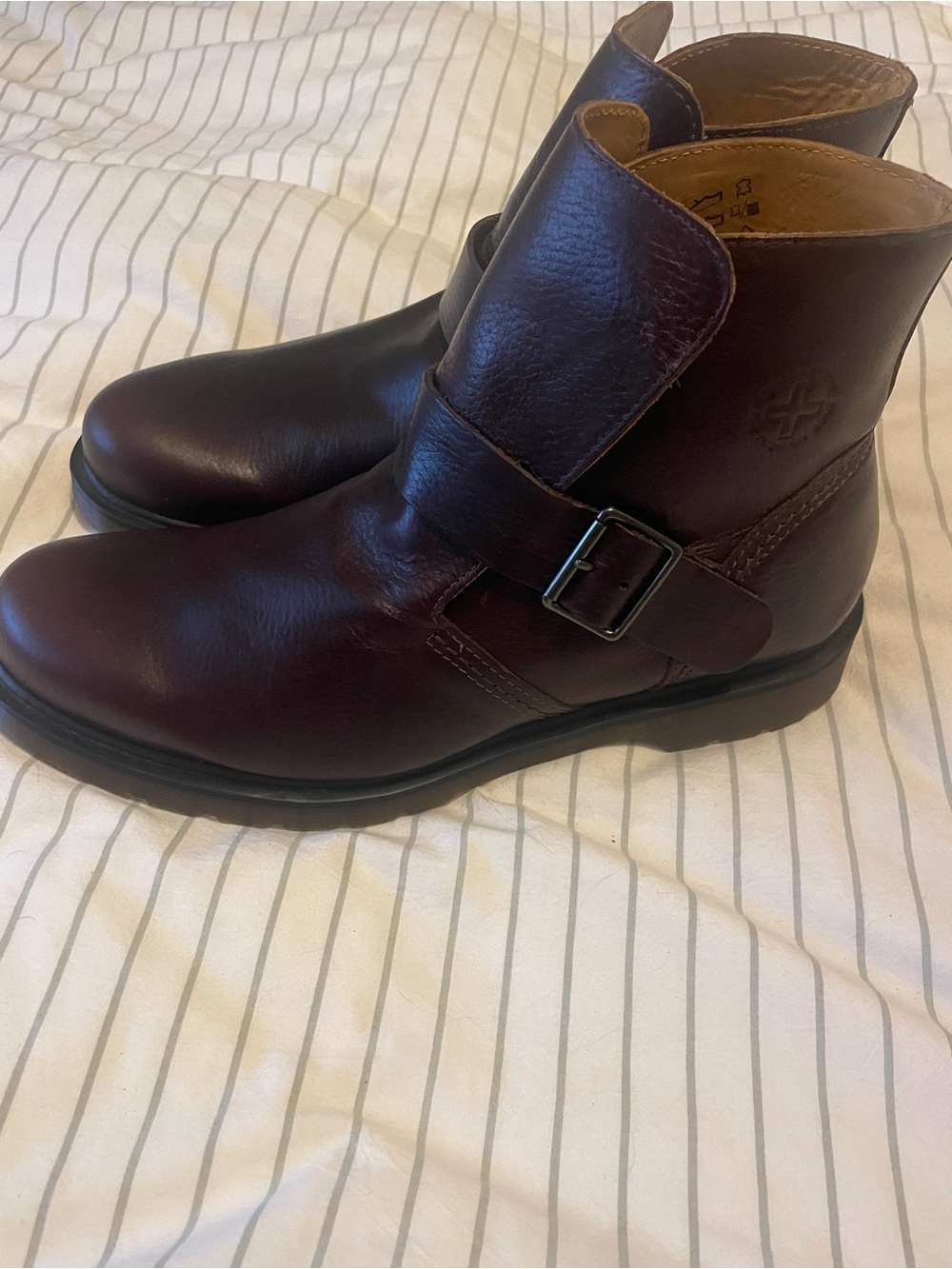 Dr. Martens Men's Leather Harness Rocco Boots